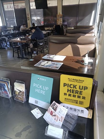合作餐厅实际使用餐桌纸